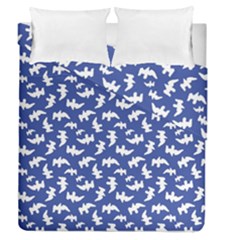 Birds Silhouette Pattern Duvet Cover Double Side (queen Size) by dflcprintsclothing