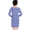 Birds Silhouette Pattern Long Sleeve Nightdress View2