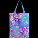 Flowers Cute Pattern Zipper Classic Tote Bag View2