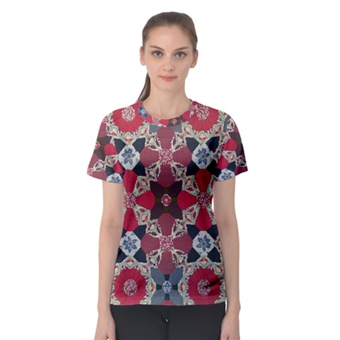 Beautiful Art Pattern Women s Sport Mesh Tee by Nexatart