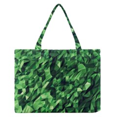 Green Attack Medium Zipper Tote Bag by Nexatart