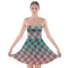 Art Patterns Strapless Bra Top Dress by Nexatart