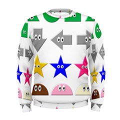 Cute Symbol Men s Sweatshirt by Nexatart