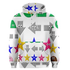 Cute Symbol Men s Pullover Hoodie