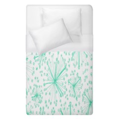 Pattern Floralgreen Duvet Cover (single Size) by Nexatart