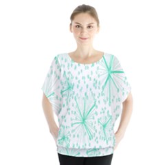 Pattern Floralgreen Blouse