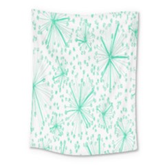 Pattern Floralgreen Medium Tapestry