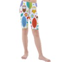 Cute Owl Kids  Mid Length Swim Shorts View1