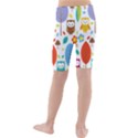 Cute Owl Kids  Mid Length Swim Shorts View2