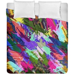 Tropical Jungle Print And Color Trends Duvet Cover Double Side (california King Size) by Nexatart