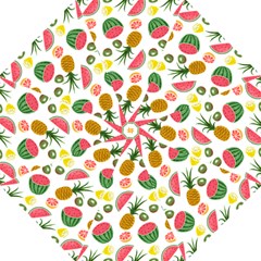 Fruits Pattern Straight Umbrellas by Nexatart