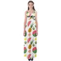 Fruits Pattern Empire Waist Maxi Dress View1