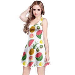 Fruits Pattern Reversible Sleeveless Dress by Nexatart