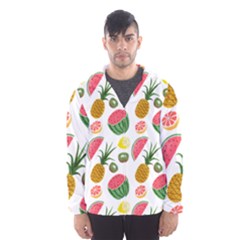 Fruits Pattern Hooded Wind Breaker (men)