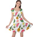 Fruits Pattern Cap Sleeve Dresses View1