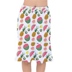 Fruits Pattern Mermaid Skirt