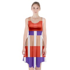 Compound Grid Racerback Midi Dress by Nexatart