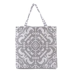 Mosaic Pattern Cyberscooty Museum Pattern Grocery Tote Bag by Nexatart