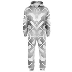 Mosaic Pattern Cyberscooty Museum Pattern Hooded Jumpsuit (men)  by Nexatart