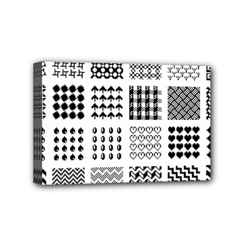 Retro Patterns Mini Canvas 6  X 4 