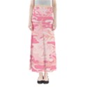 Pink Camo Print Maxi Skirts View1