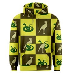 Bird And Snake Pattern Men s Pullover Hoodie by Nexatart