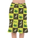 Bird And Snake Pattern Mermaid Skirt View1