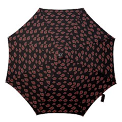 Cloud Red Brown Hook Handle Umbrellas (small) by Mariart