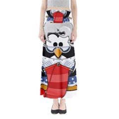 Grandma Penguin Maxi Skirts by Nexatart