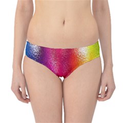 Color Glass Rainbow Green Yellow Gold Pink Purple Red Blue Hipster Bikini Bottoms by Mariart