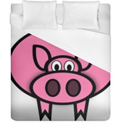 Pork Pig Pink Animals Duvet Cover (california King Size)