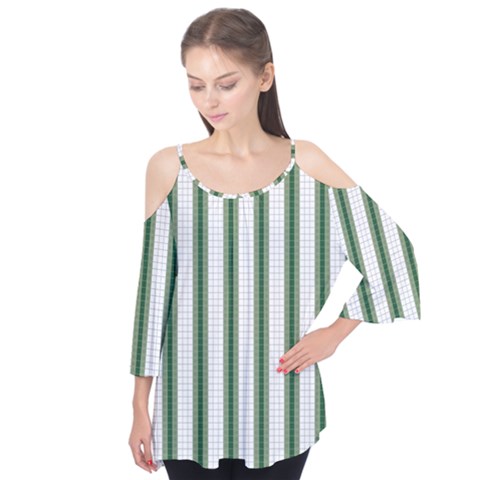 Plaid Line Green Line Vertical Flutter Tees by Mariart