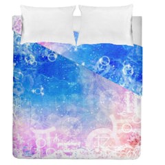 Horoscope Compatibility Love Romance Star Signs Zodiac Duvet Cover Double Side (queen Size) by Mariart