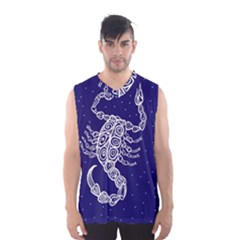 Scorpio Zodiac Star Men s Basketball Tank Top by Mariart