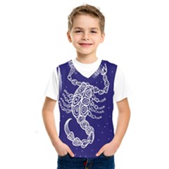 Scorpio Zodiac Star Kids  Sportswear by Mariart