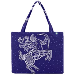 Sagitarius Zodiac Star Mini Tote Bag by Mariart