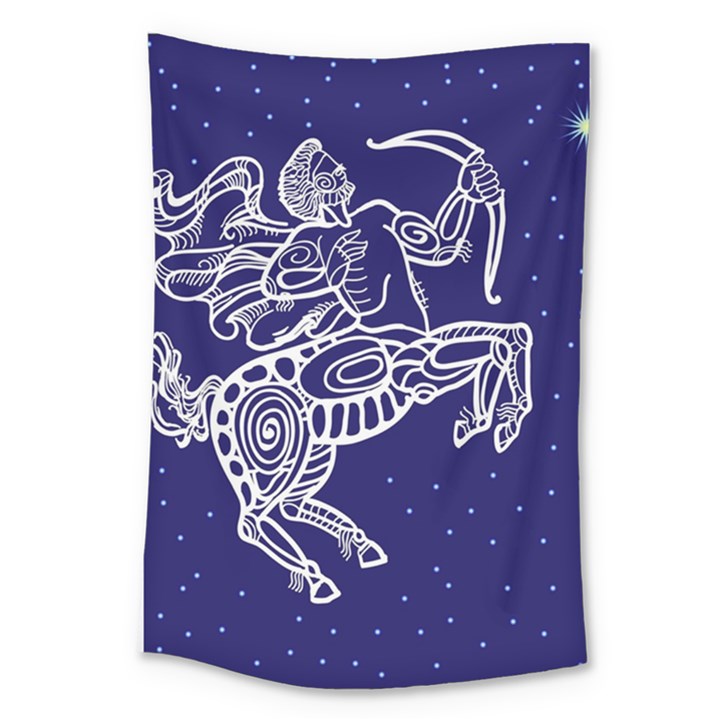 Sagitarius Zodiac Star Large Tapestry