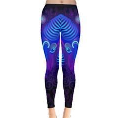 Sign Aries Zodiac Leggings  by Mariart