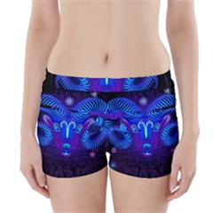 Sign Aries Zodiac Boyleg Bikini Wrap Bottoms by Mariart