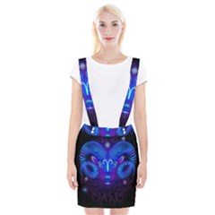 Sign Aries Zodiac Braces Suspender Skirt by Mariart