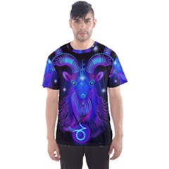 Sign Capricorn Zodiac Men s Sport Mesh Tee