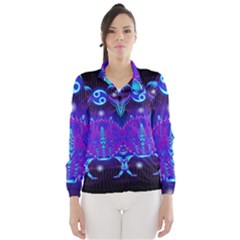 Sign Cancer Zodiac Wind Breaker (women) by Mariart