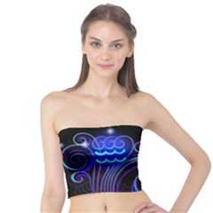 Sign Aquarius Zodiac Tube Top by Mariart