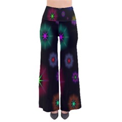 Star Space Galaxy Rainboiw Circle Wave Chevron Pants by Mariart