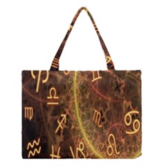 Romance Zodiac Star Space Medium Tote Bag by Mariart