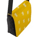 Waveform Disco Wahlin Retina White Yellow Vertical Flap Messenger Bag (L)  View2