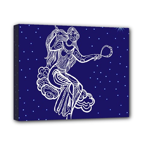 Virgo Zodiac Star Canvas 10  X 8  by Mariart