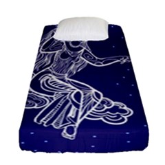 Virgo Zodiac Star Fitted Sheet (single Size) by Mariart