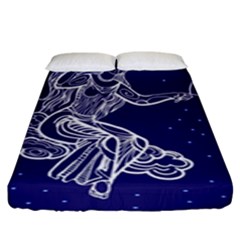 Virgo Zodiac Star Fitted Sheet (king Size) by Mariart