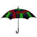 Writing Color Rainbow Hook Handle Umbrellas (Small) View3